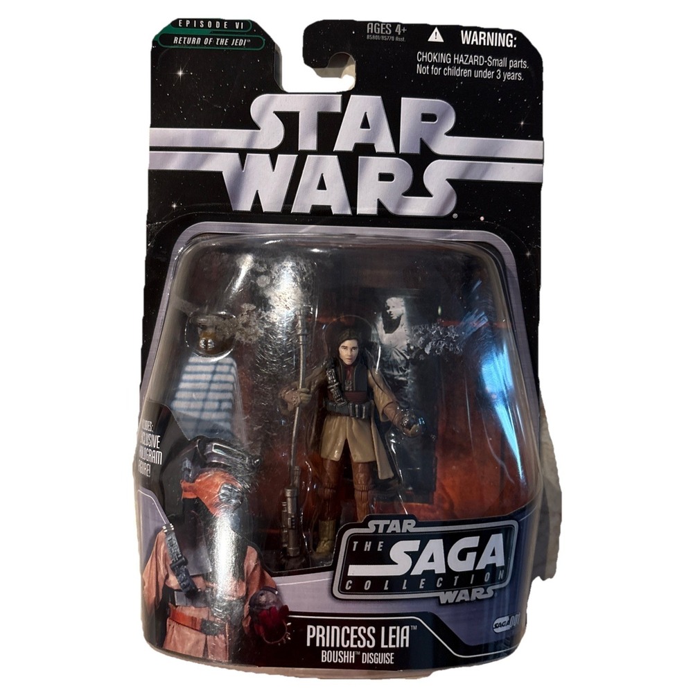 Star Wars Saga Collection Princess Leia Boushh Disguise 3.75" Action Figure 2006